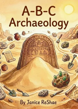 A-B-C Archaeology book cover — a Kurious Minds alphabet book about archaeology by Janice ReShae