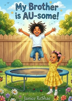 My Brother is AU-some! book cover — an autism acceptance children’s book by Janice ReShae